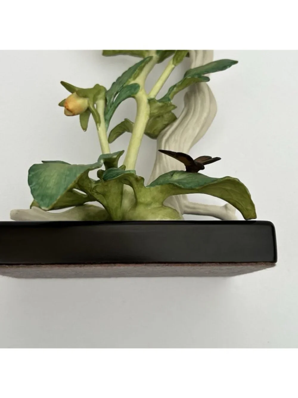 Cybis Porcelain Sculpture Figurine Pansies Butterfly Signed Limited Edition 949